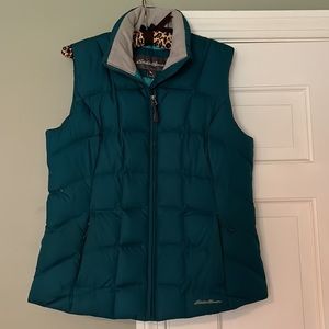 Eddie Bauer Small Blue Puffer Vest